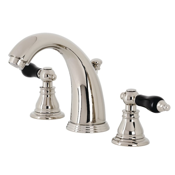 KB986AKLPN Duchess Widespread Bathroom Faucet W/ Plastic Pop-Up, Nickel